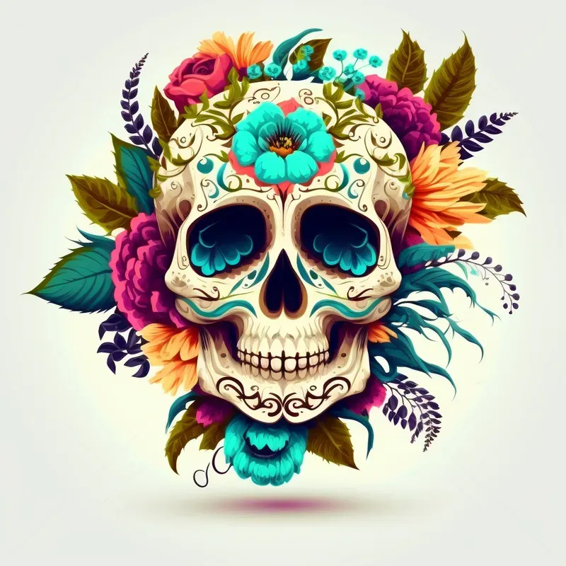 Mexican Cavaleras Skeleton Skulls