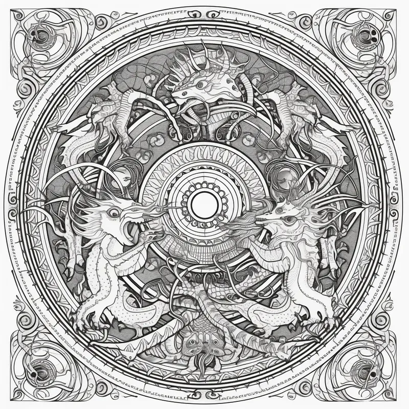 Intricate Coloring Pages For Adults