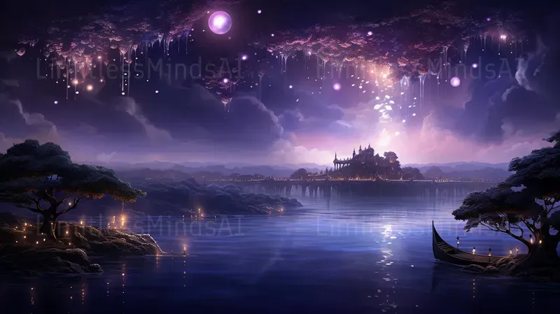 Mystical Worlds Uv Luminescences
