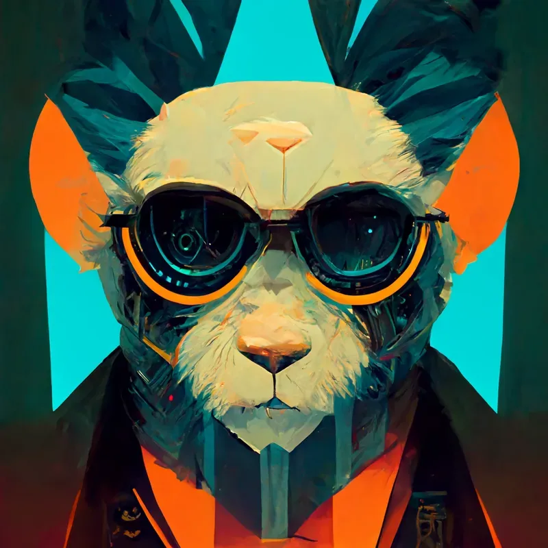 Cyberpunk Animal Avatar