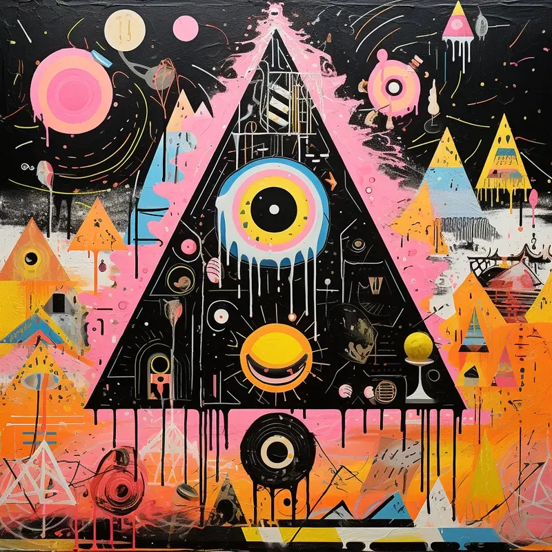 Bizarre Trippy Drippy Artworks