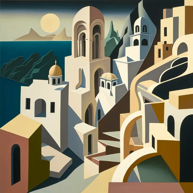 Cubanism Paintings
