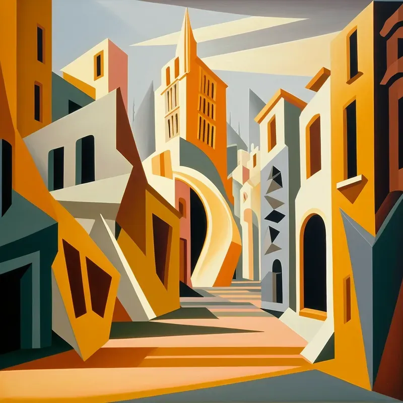 Cubanism Paintings