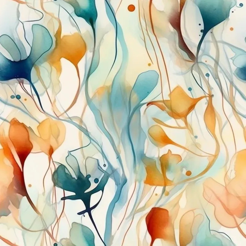 Abstract Watercolor Patterns