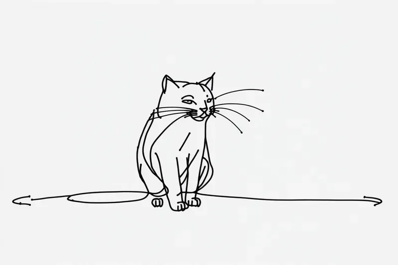 Abstract Line Art