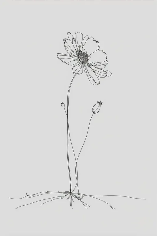 Abstract Line Art
