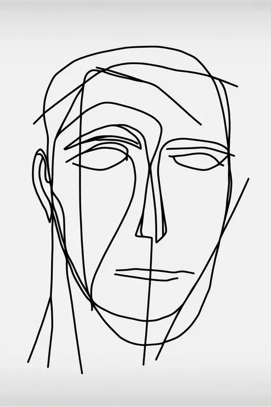 Abstract Line Art