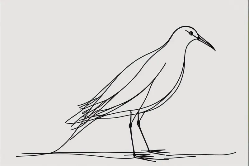 Abstract Line Art