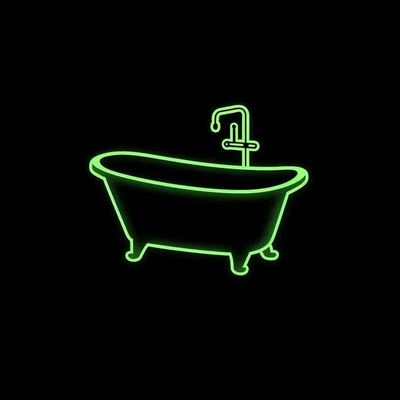 Glowing Household Icons