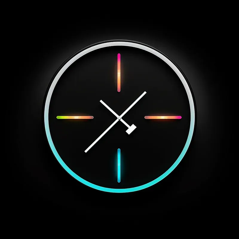Glowing Household Icons