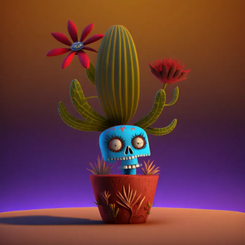 Pixar 3D Plants