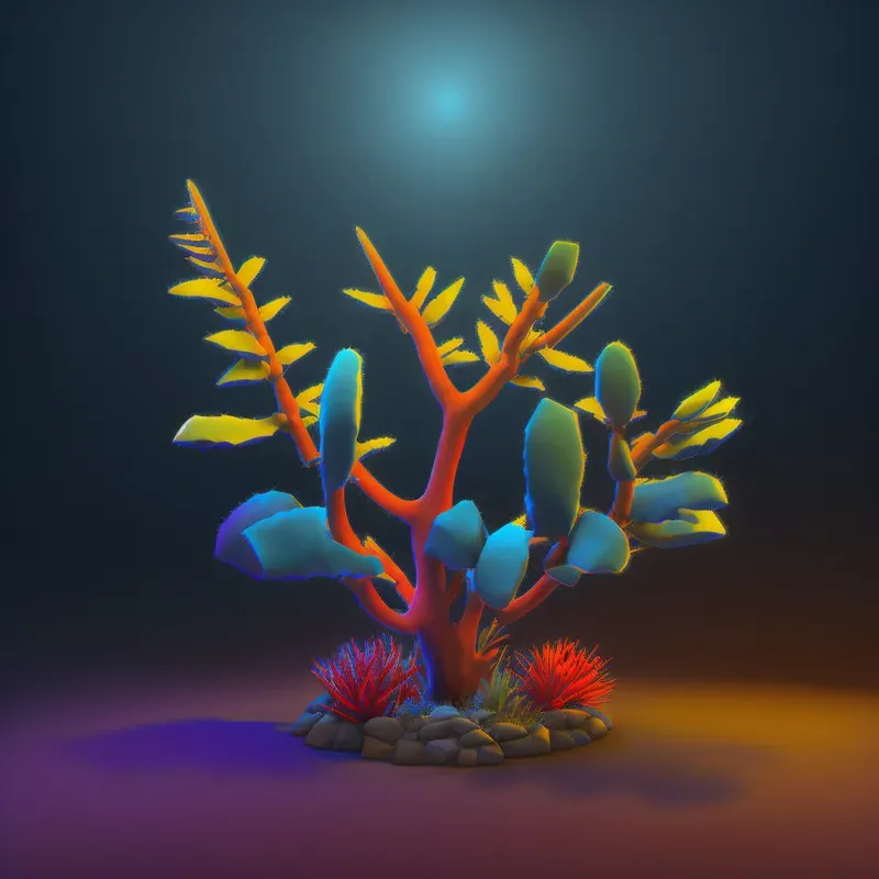 Pixar 3D Plants