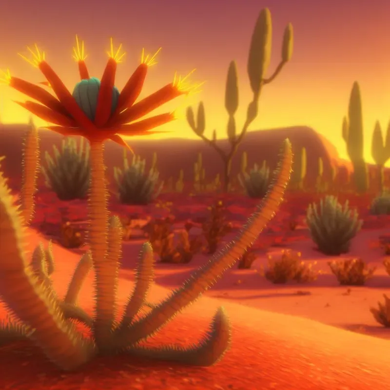 Pixar 3D Plants