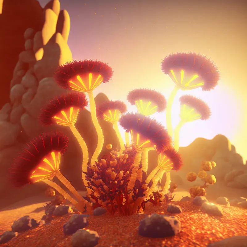 Pixar 3D Plants