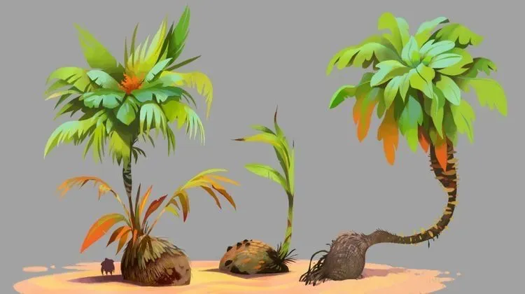 Pixar 3D Plants