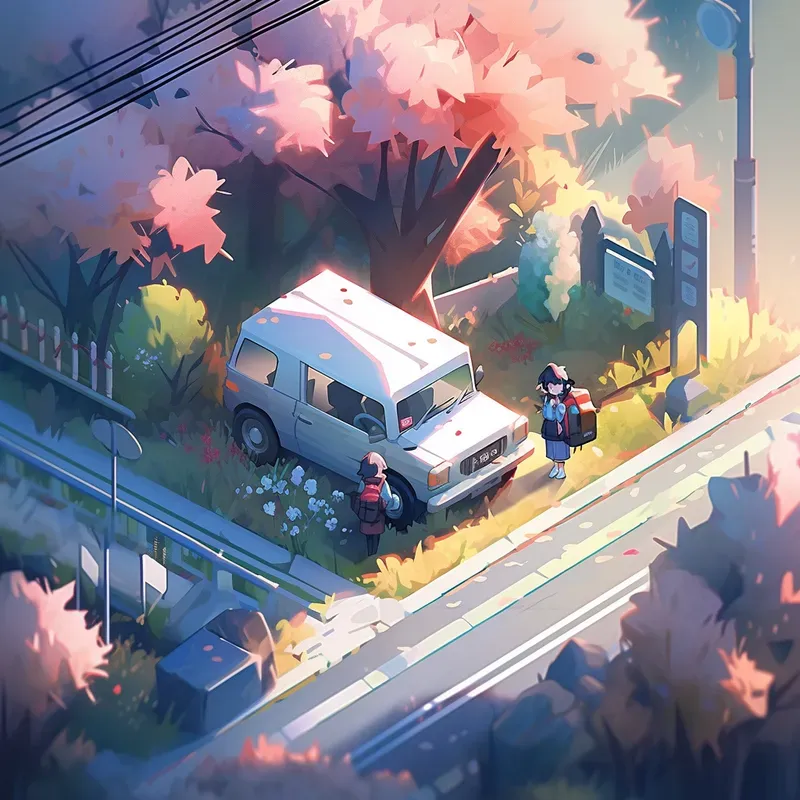 Comic Animation Film Scenes
