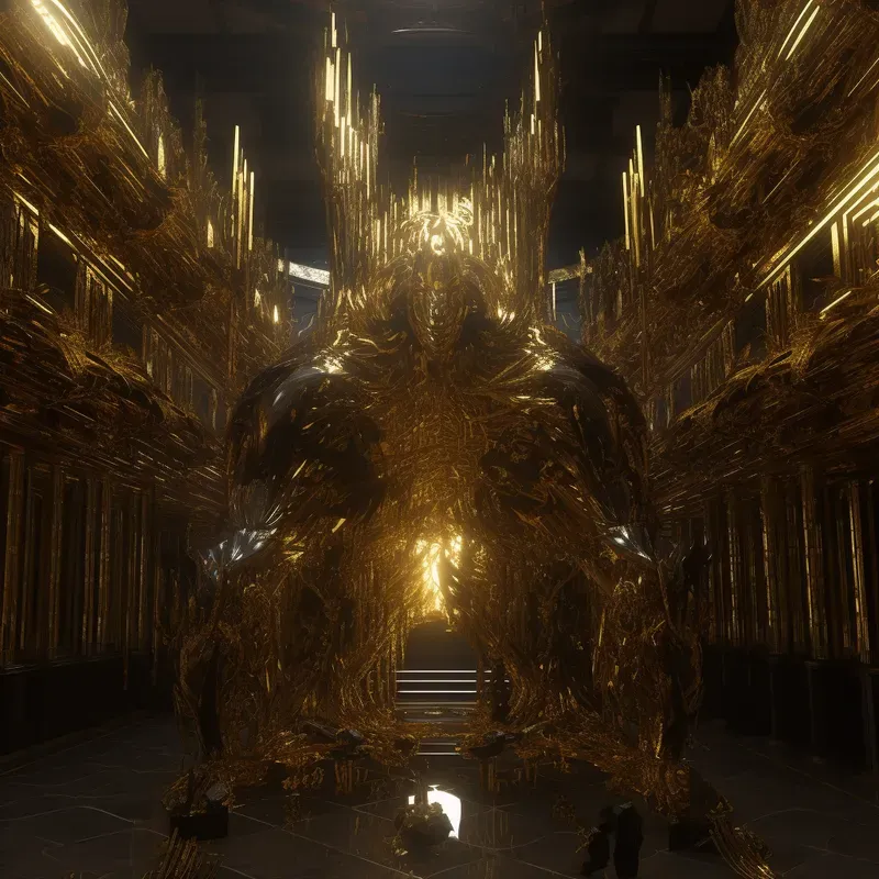 Chaotic Bronze Gold Gigers