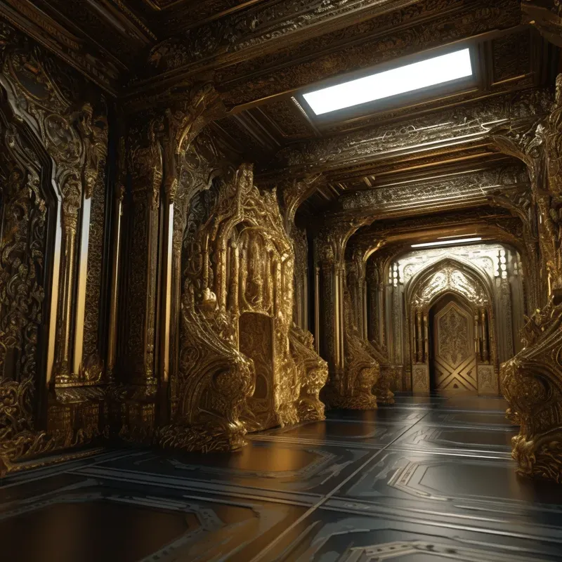 Chaotic Bronze Gold Gigers