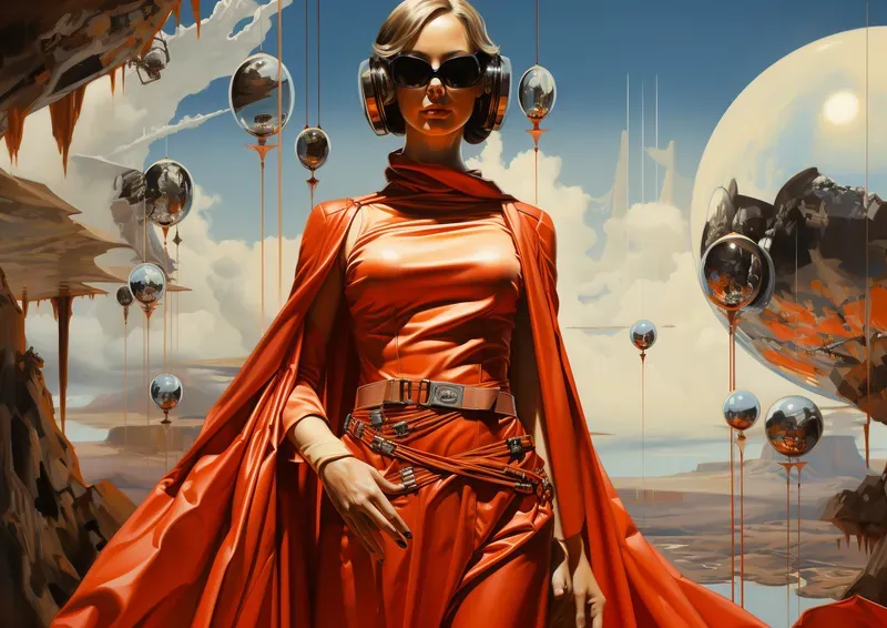 Scifi Fashion Retrofuturistic Photos