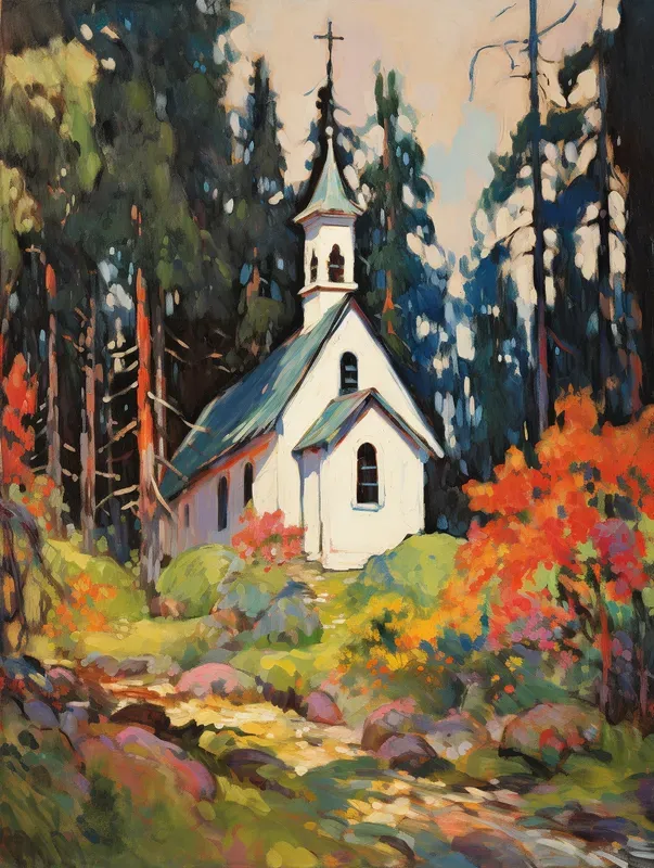 Colorful Impressionist Oil Paintings