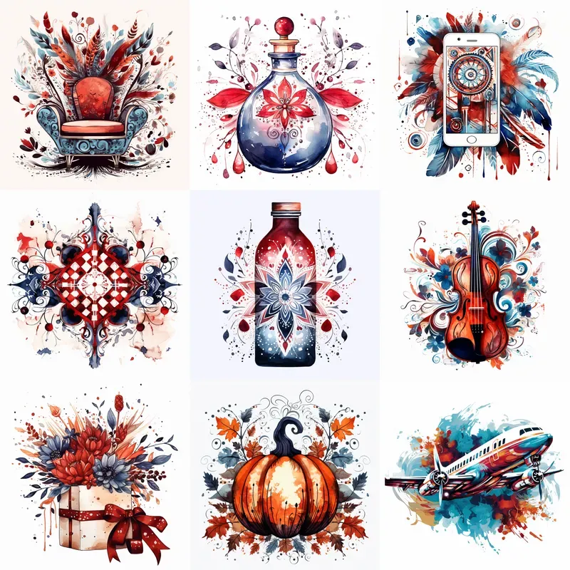 Ethereal Elements Vector Designs
