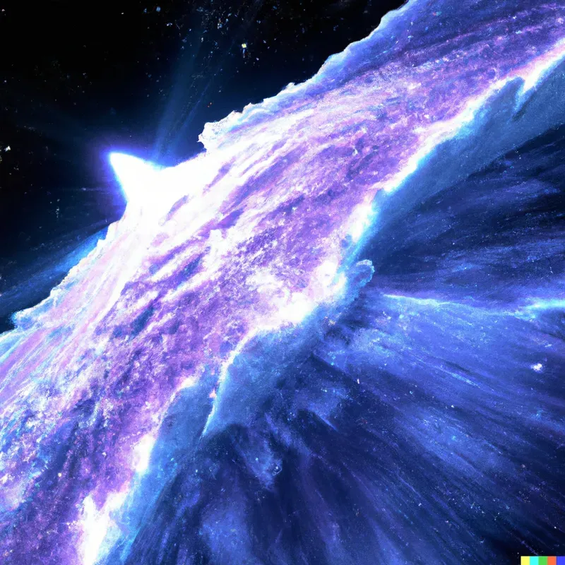 Colorful Space Scene