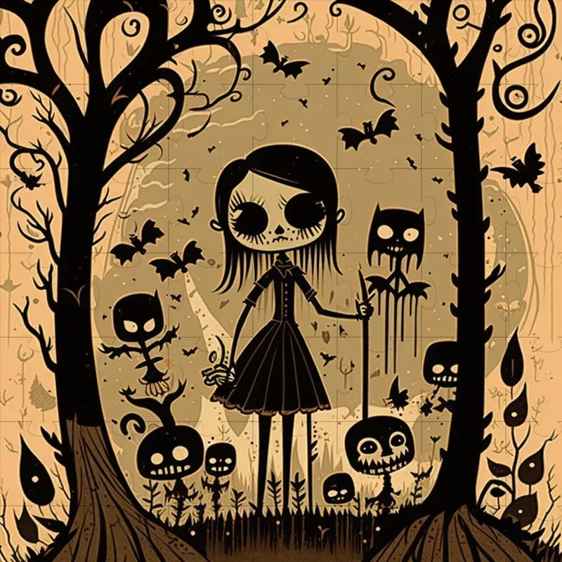 Halloween Illustration Haunt