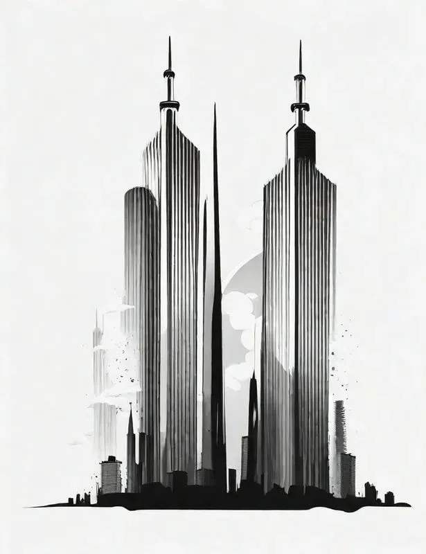 Minimalist Art Of Geographical Objects