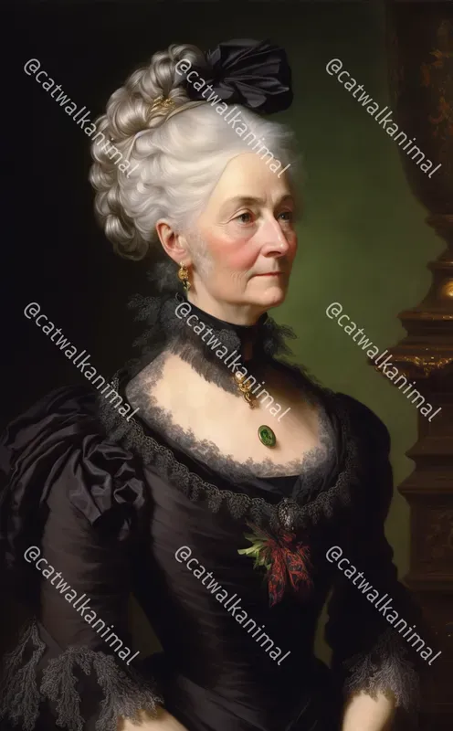 Elegant Historical Portrait