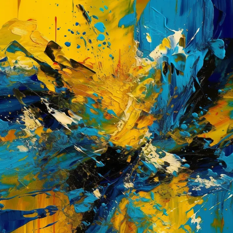 Expressionistic Abstract Paintings