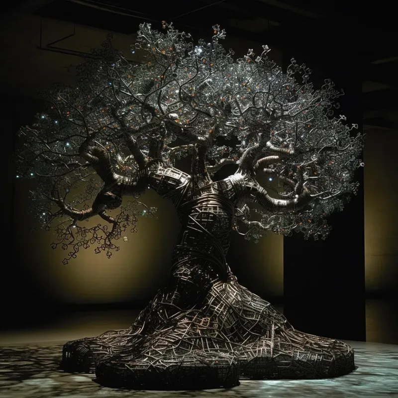 Organic Cyber Sculptures