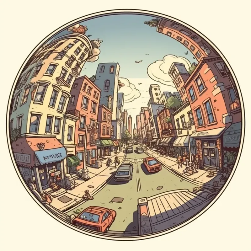Fish Eye Sticker Illustrations