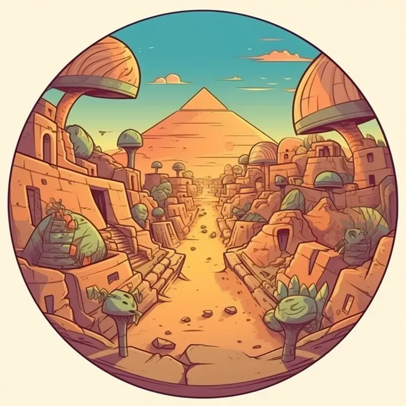 Fish Eye Sticker Illustrations