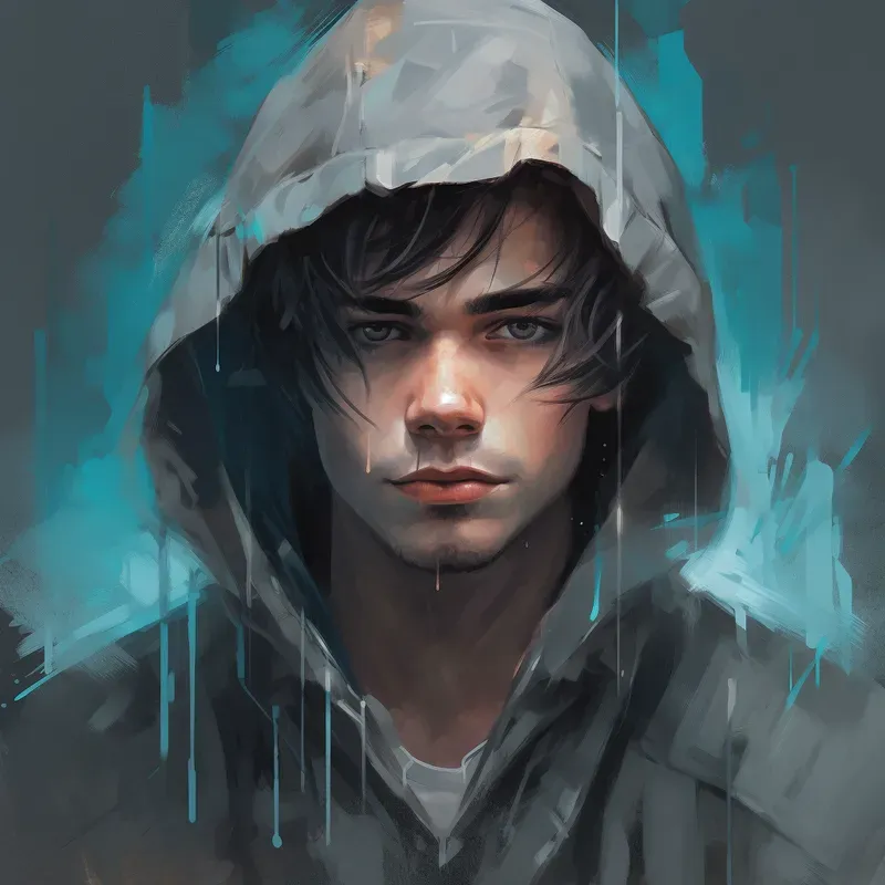 Hooded Character Portrait