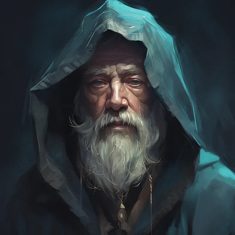 Hooded Character Portrait