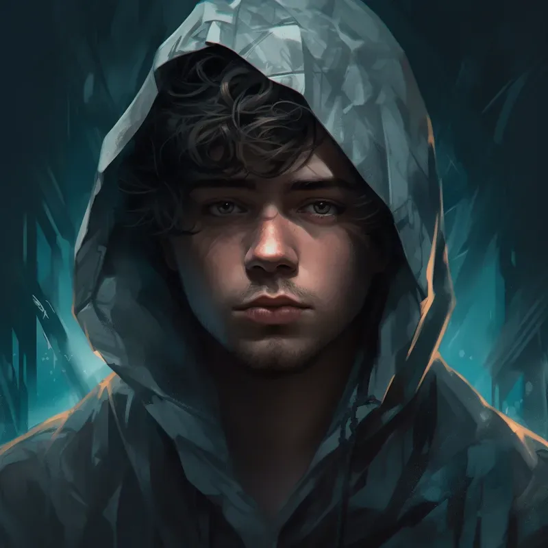 Hooded Character Portrait