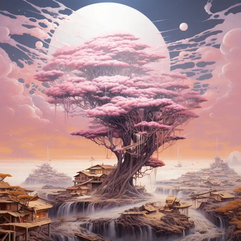 Dreamlike Realistic Planetary Landscapes