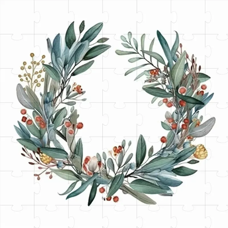 Colorful Hand Drawn Floral Wreath Designs