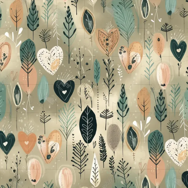 Boho Seamless Pattern Wrapping Papers