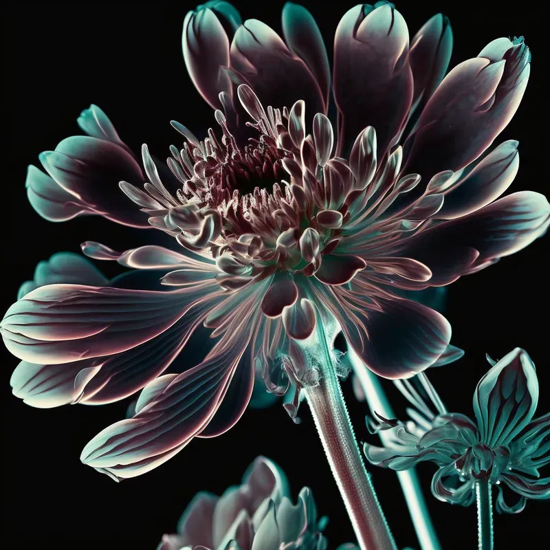 Xray Watercolor Nature Illustrations