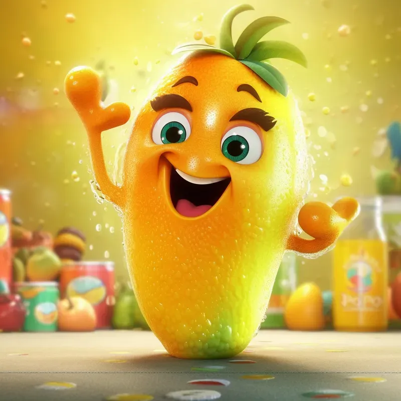 Pixar Disney Food Character Design