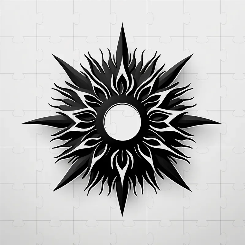 Modern Black And White Logos
