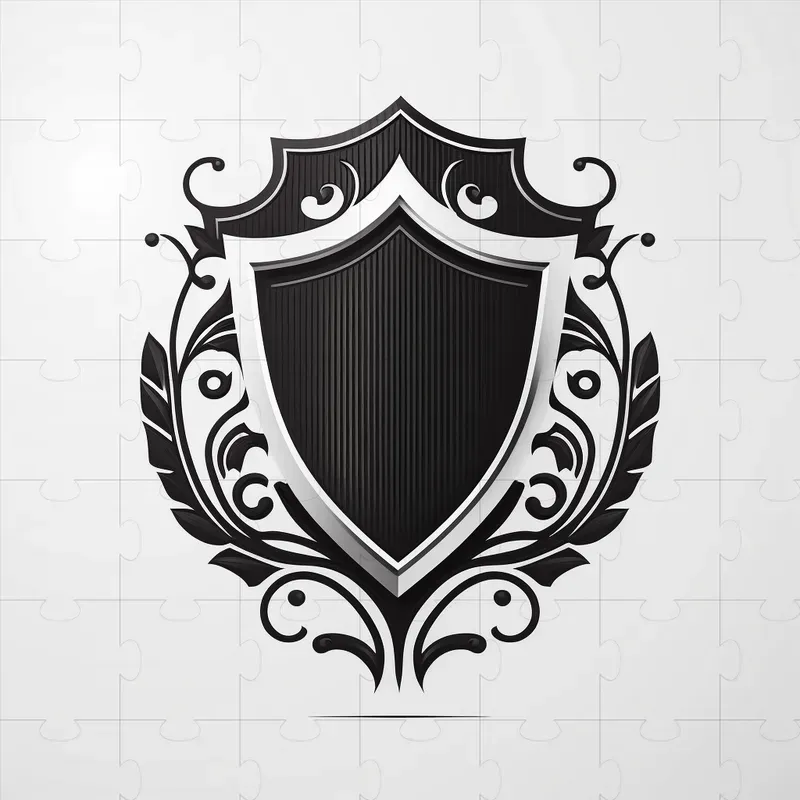 Modern Black And White Logos
