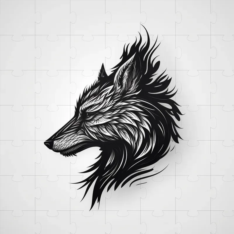 Modern Black And White Logos