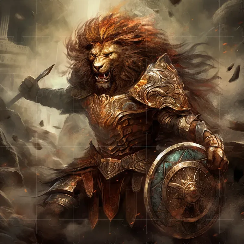 Epic Animal Warrior Illustrations