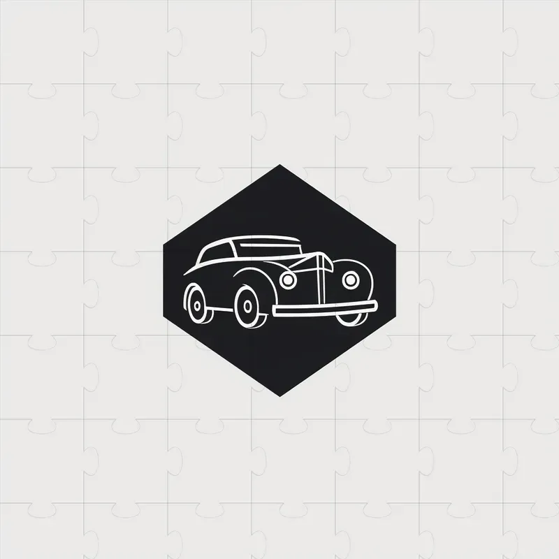 Black And White Logos