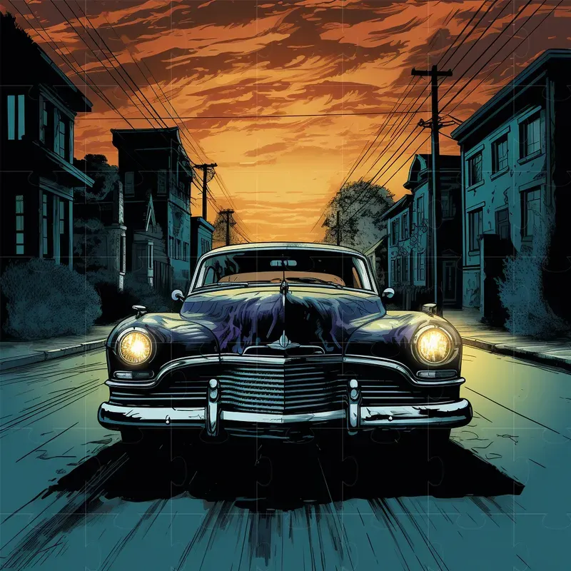 Dark Comic Book Illustrations