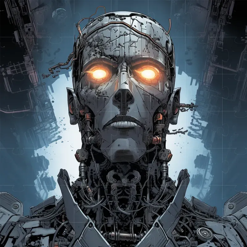 Dark Comic Book Illustrations