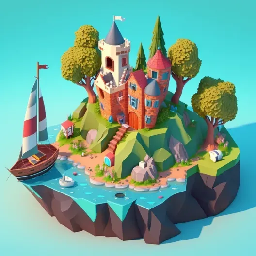 3D Isometric Landscapes