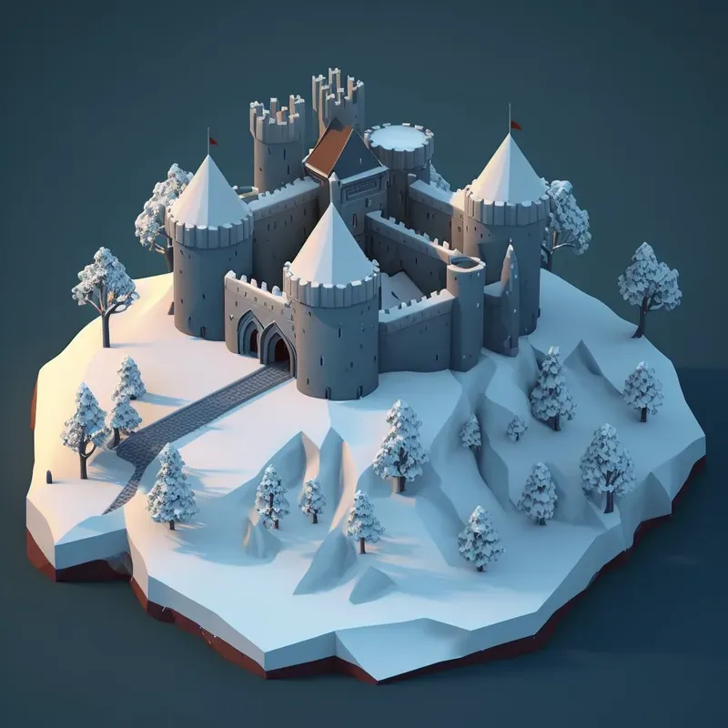 3D Isometric Landscapes
